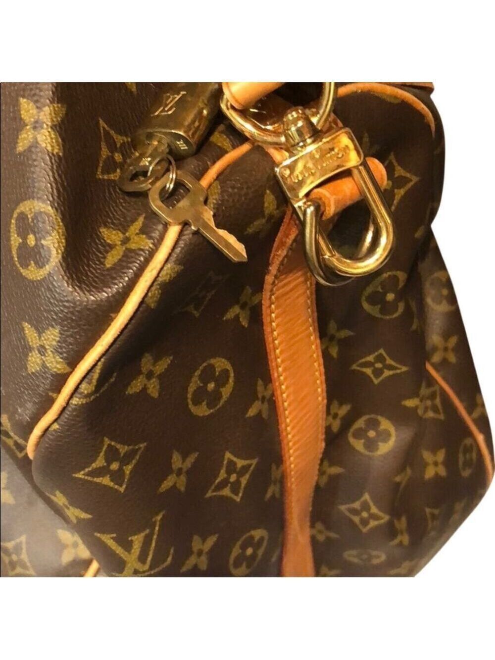 Louis Vuitton Keepall 60 bandelier Travel Bag - Picture 6 of 14